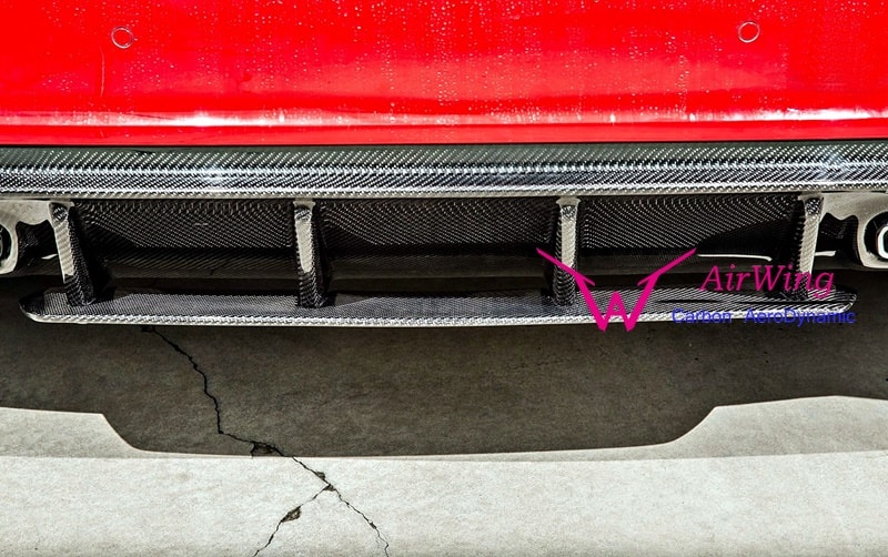 Mercedes-Benz W176 A45 Facelift carbon rear diffuser 04
